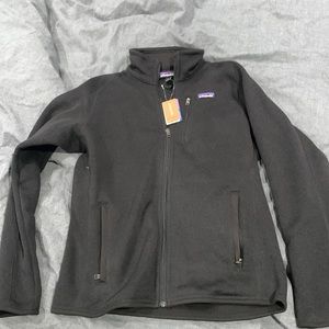 Patagonia zip up sweater.